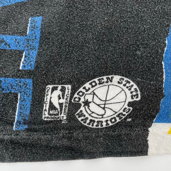 90s Golden State Warriors Magic Johnson T’s AOP T shirt 1990s vintage - Picture 8 of 9